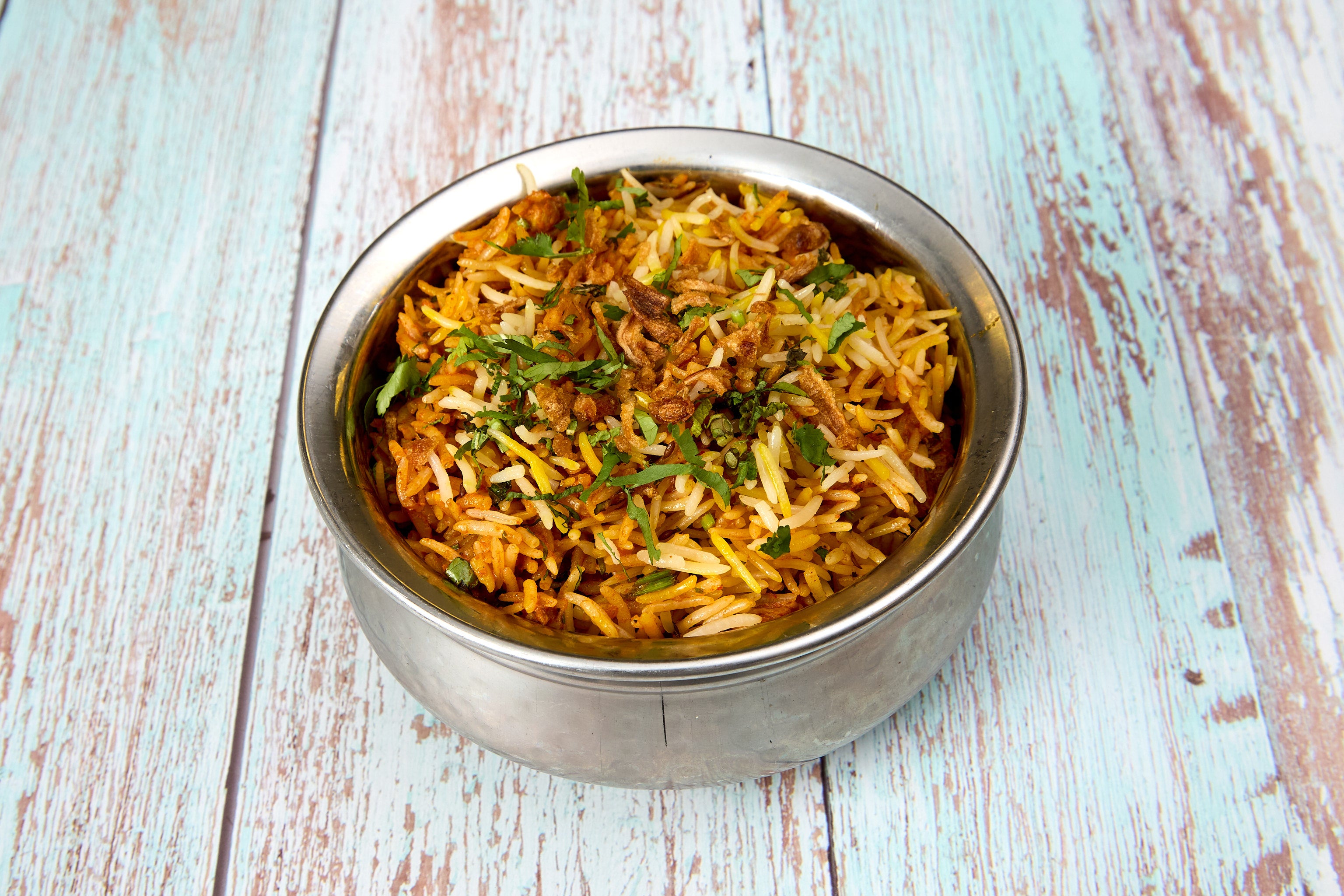 Hyderabadi Murgh Biryani (Gluten Free)