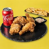 4 Pieces Crispy Chicken Meal 