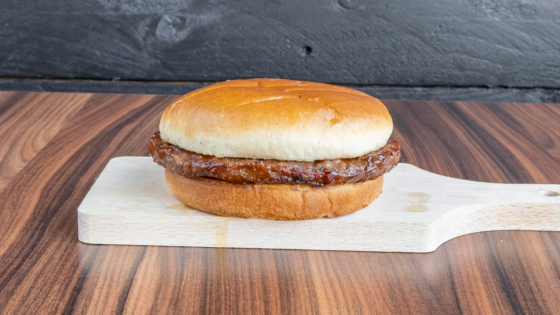 Plain Beef Burger