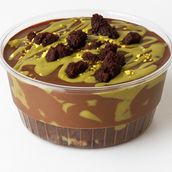 Pistachio Kunafa Brownie In A Cup