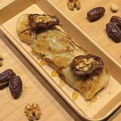 Dates And Walnut With Honey Chapati