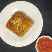 Puff samsa pumpkin