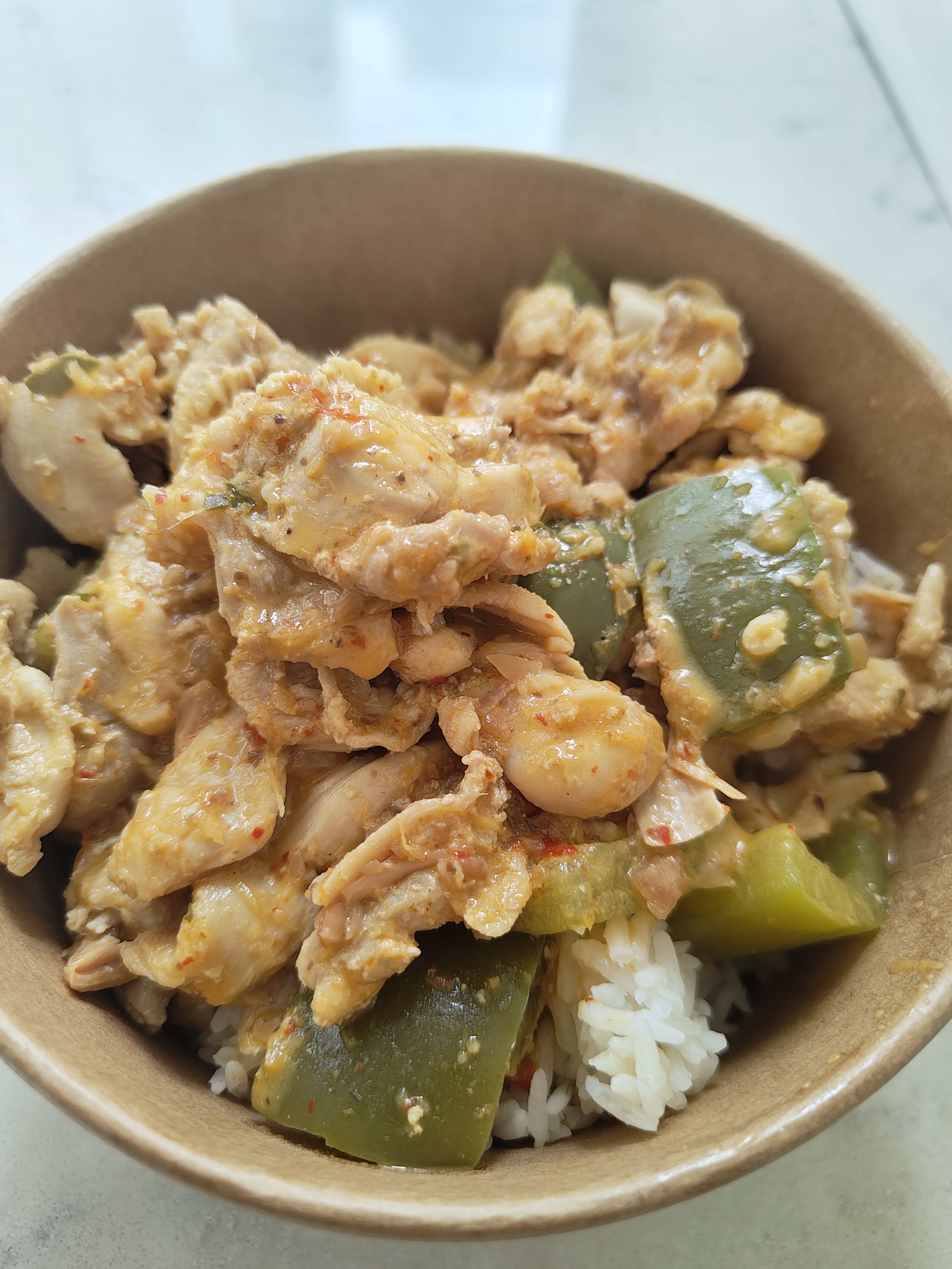 Chicken Panang Curry with Jasmine Rice