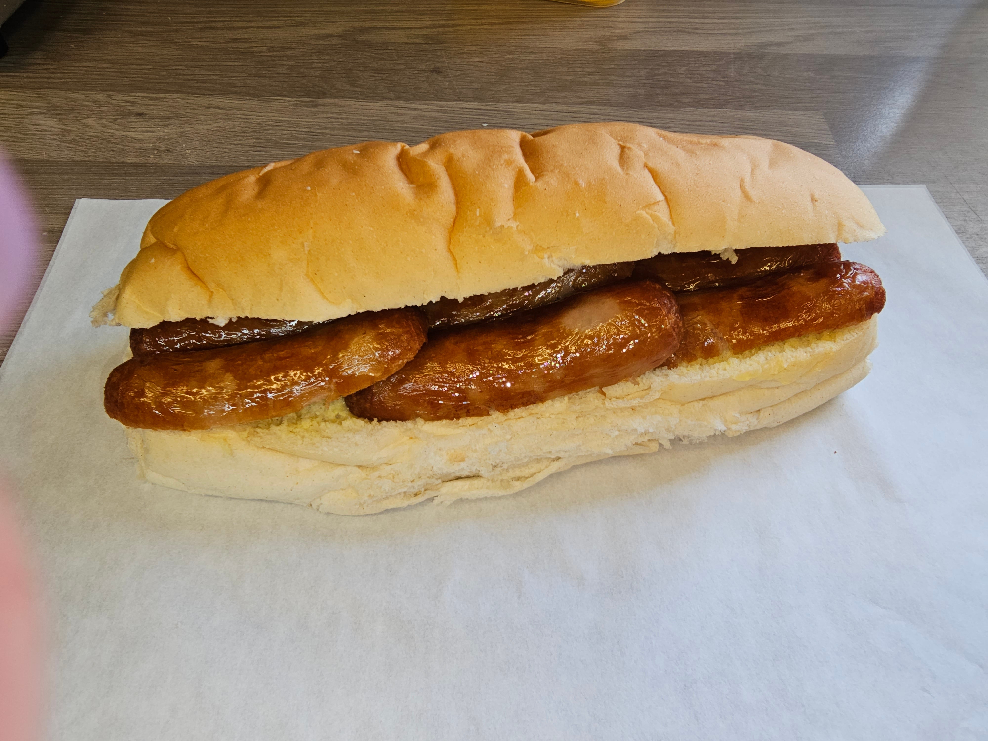 Sausage baguette