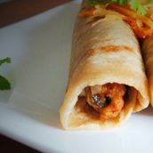 Mutton Seekh Kabab Roll