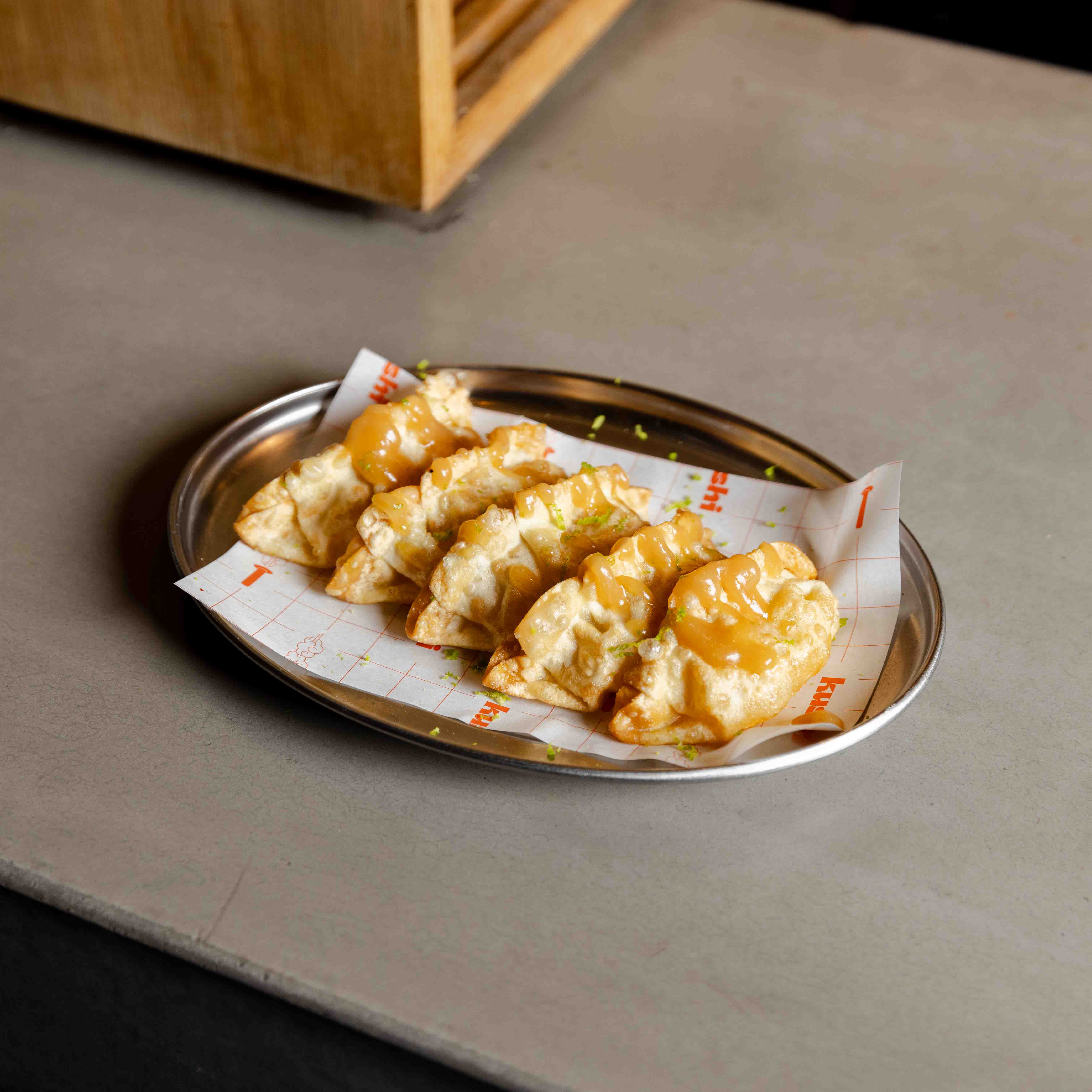 Fried Apple  Gyoza