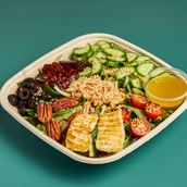Mediterranean Halloumi Salad