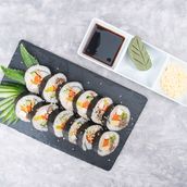 Skewers Gimbap Box 12 Rolls Combo Meals