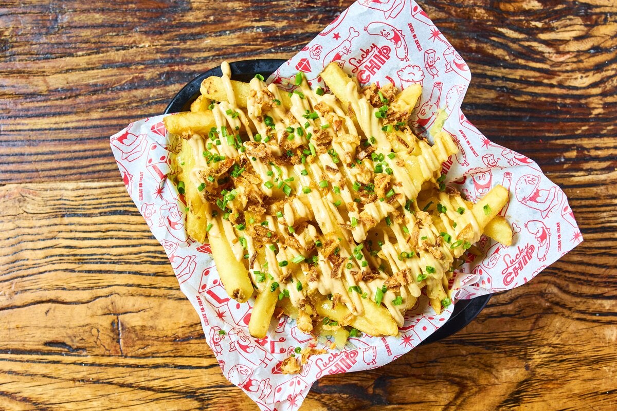 Spicy Mayo Cheese fries
