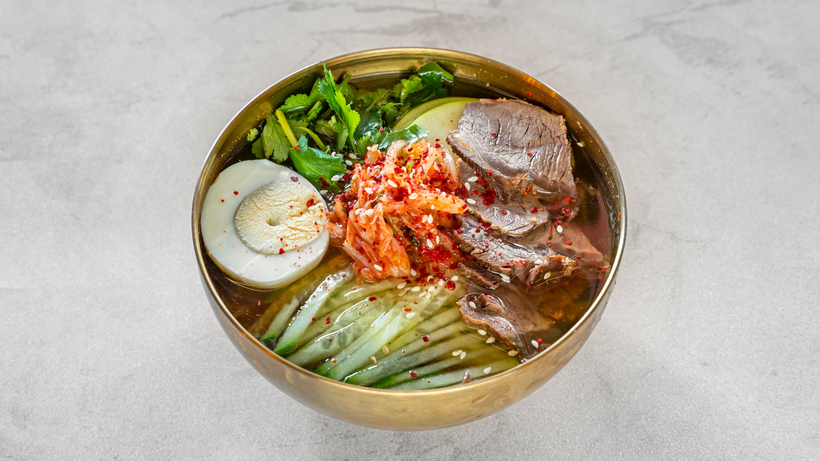 [2809] Korean Style Cold Noodles 朝鲜冷面