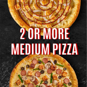 Medium Pizza for AED31