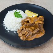 Beef Stroganoff