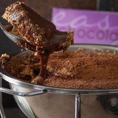 Chocolate Upside Down Cheesecake - Small