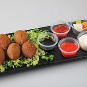 Fried Kebbeh Plate (5 Pieces)