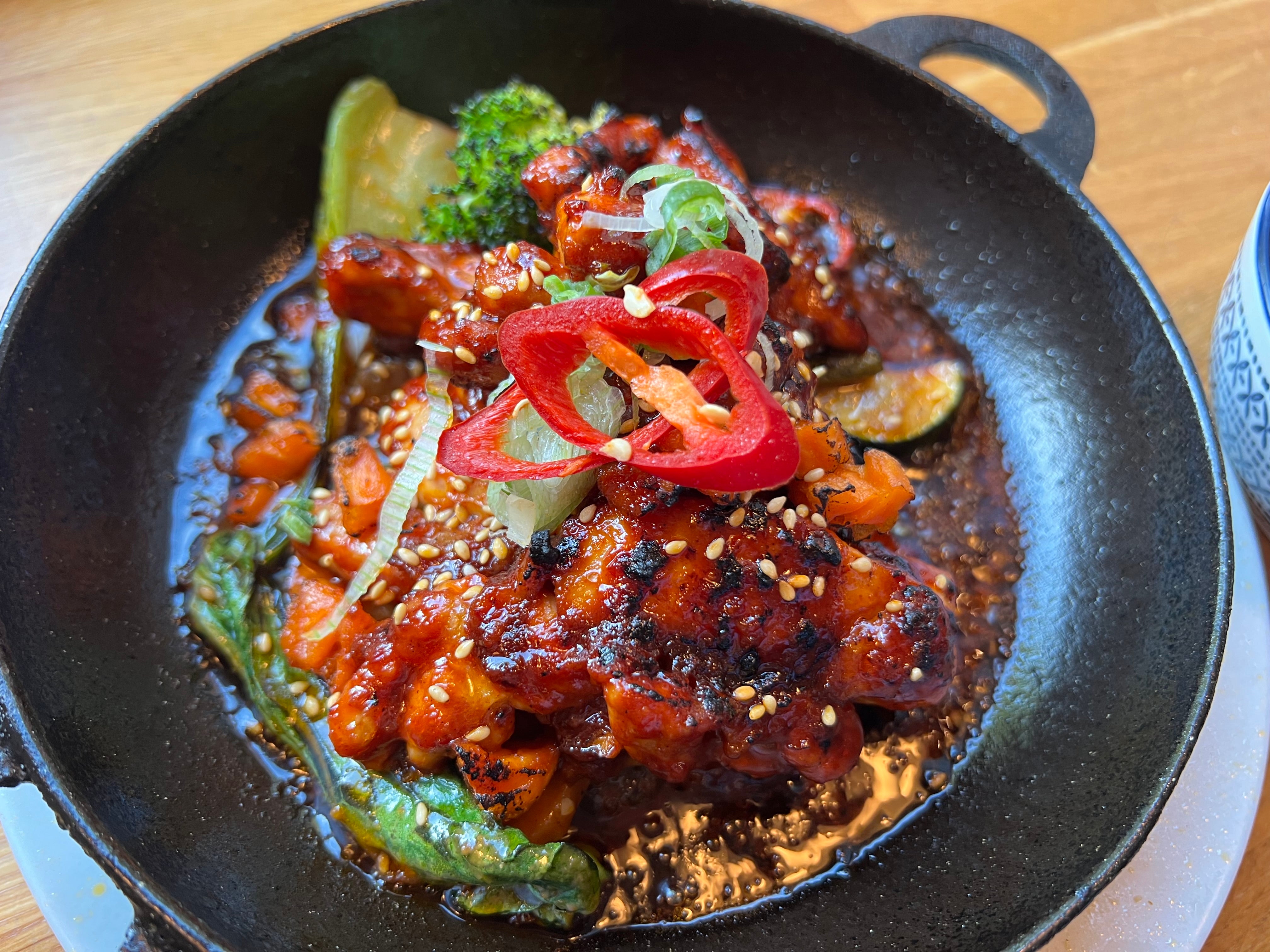 Red Chili Chicken(Dak-galbi)halal