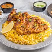 CHICKEN CHARCOAL BIRYANI (QUARTER CHICKEN)
