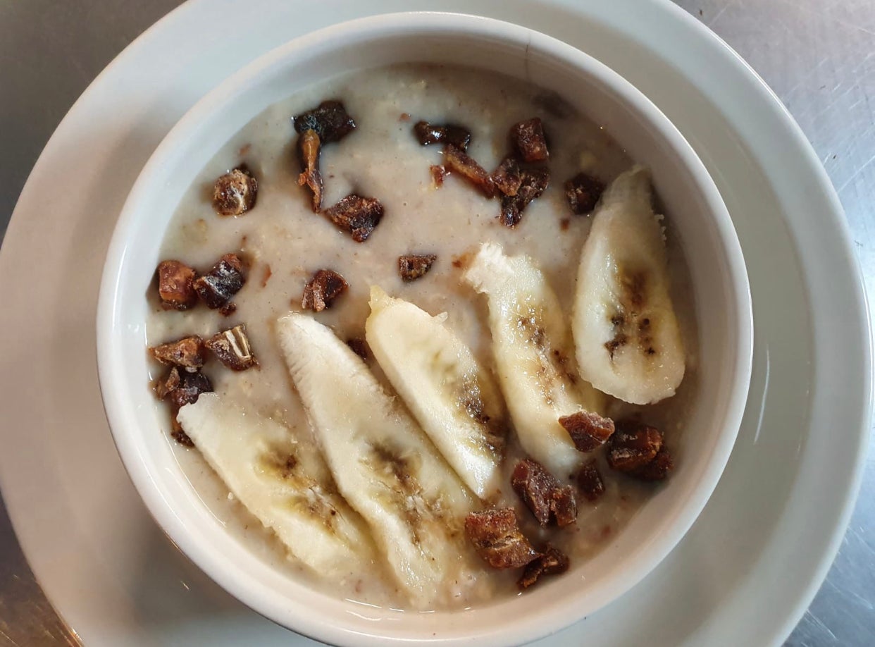 Banana and Dates Porridge