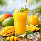 Mango Fresh Juice 🥭🍹عصير مانجو طازج