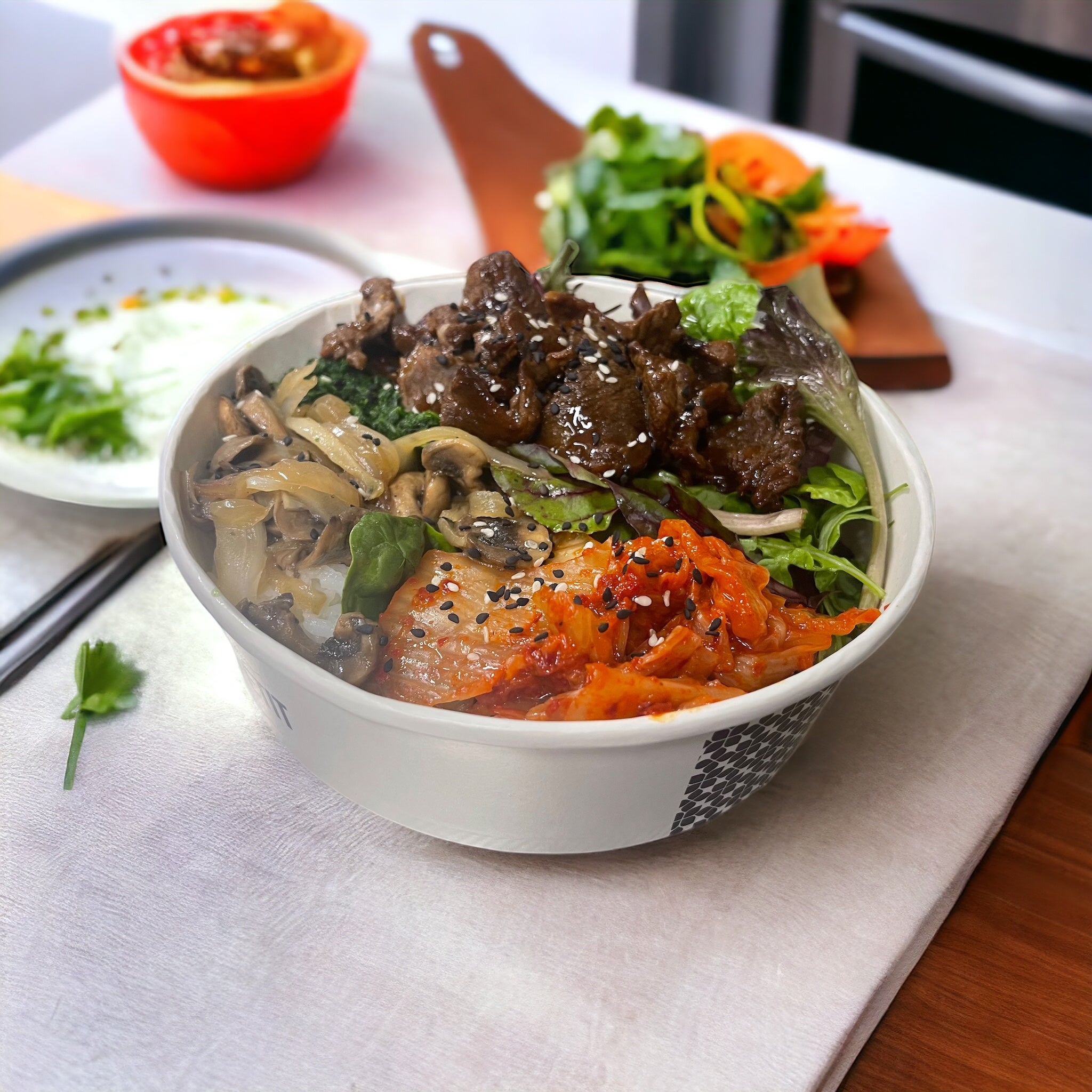 Tofu & Mushroom Bibimbap