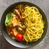 Thai Red Curry Noodle Bowl