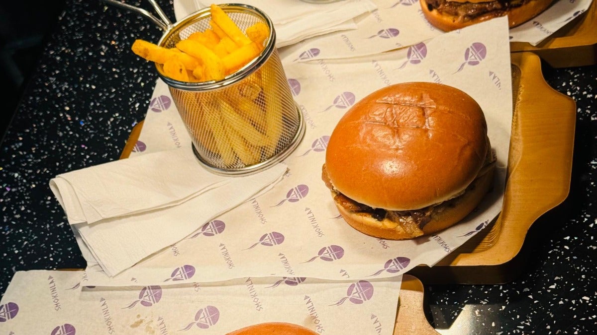 Asian Spiced Beef Burger