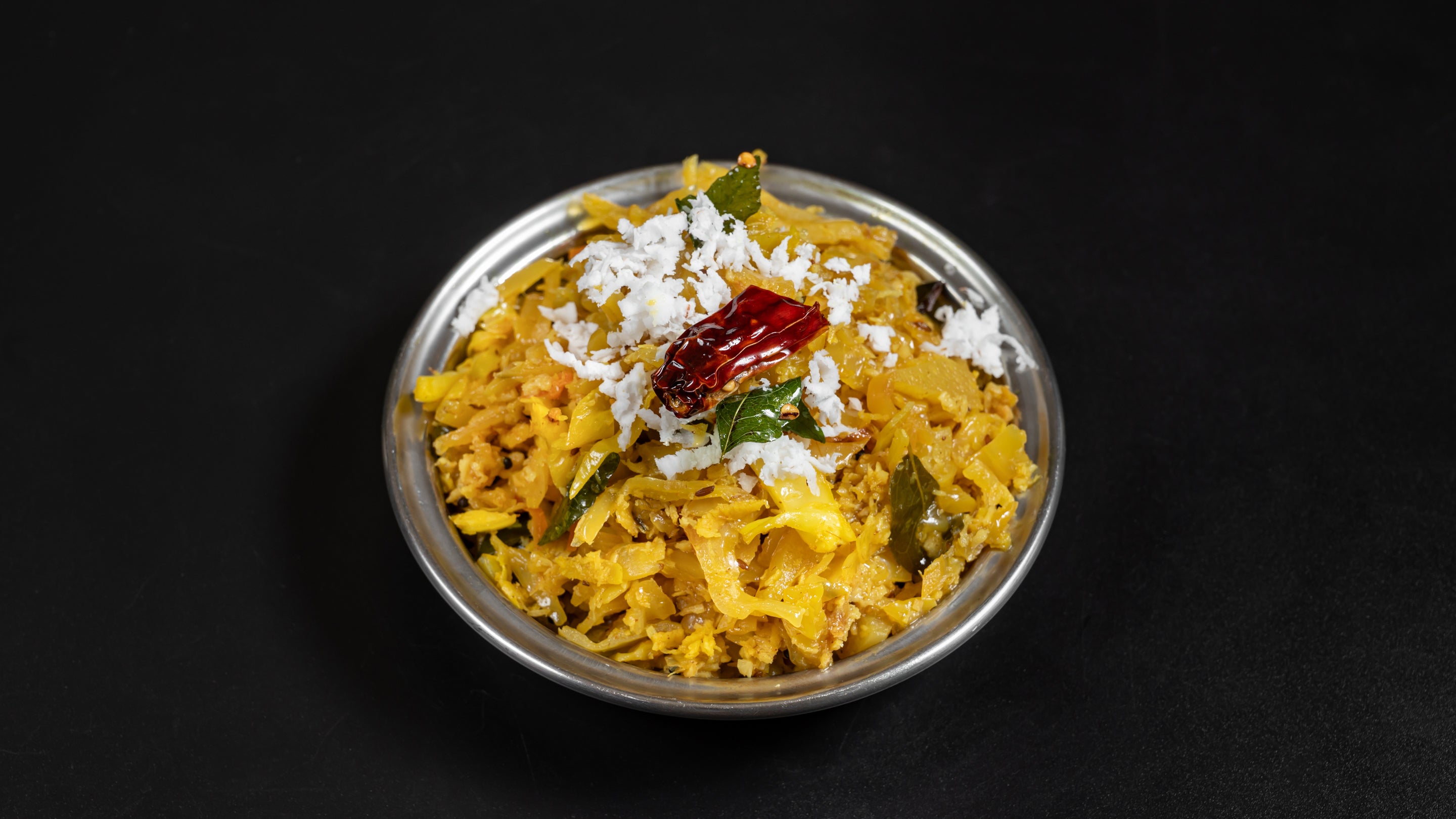 Cabbage and Carrot Thoran