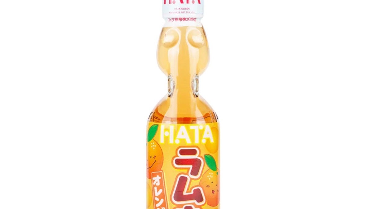 Ramune Marble Drink Orange 200Ml