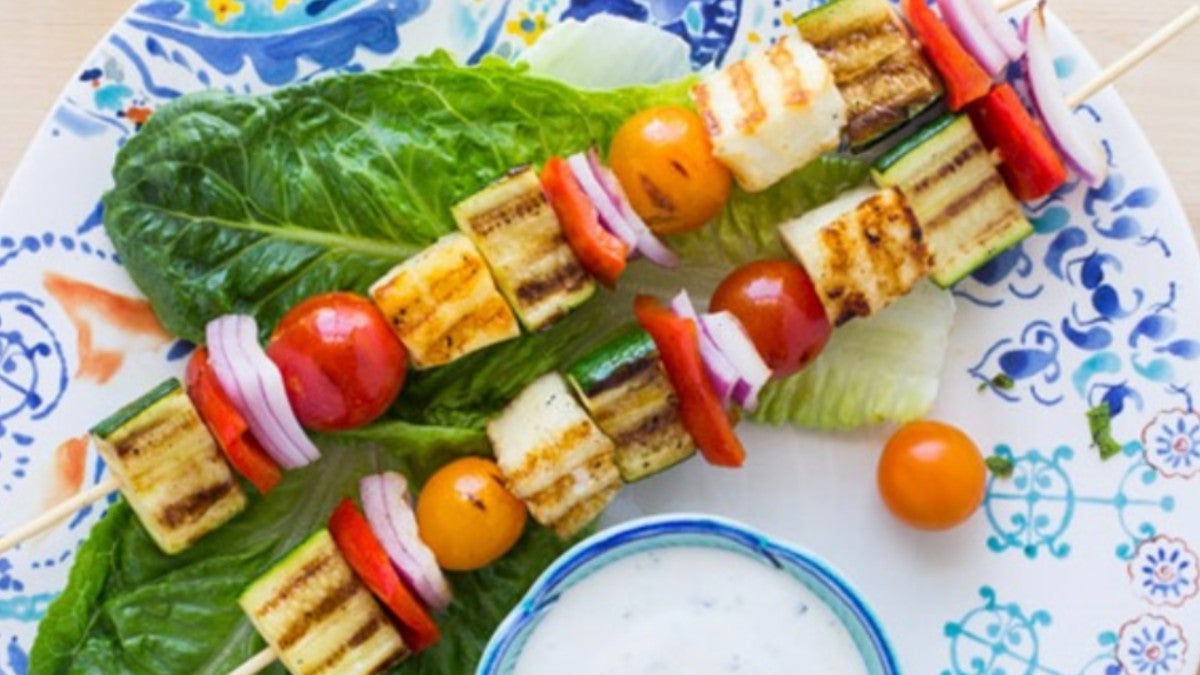 Halloumi Kebab