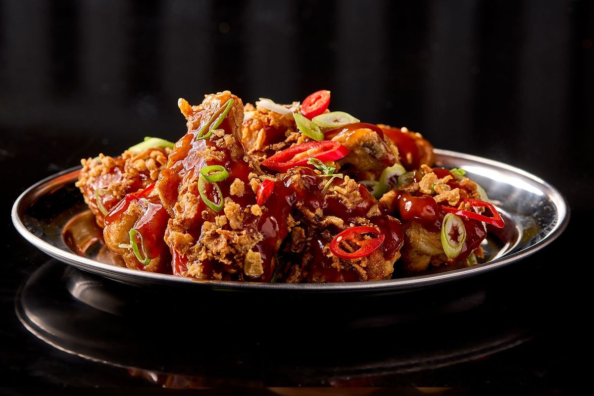 Buffalo Sauce Tossed Wings