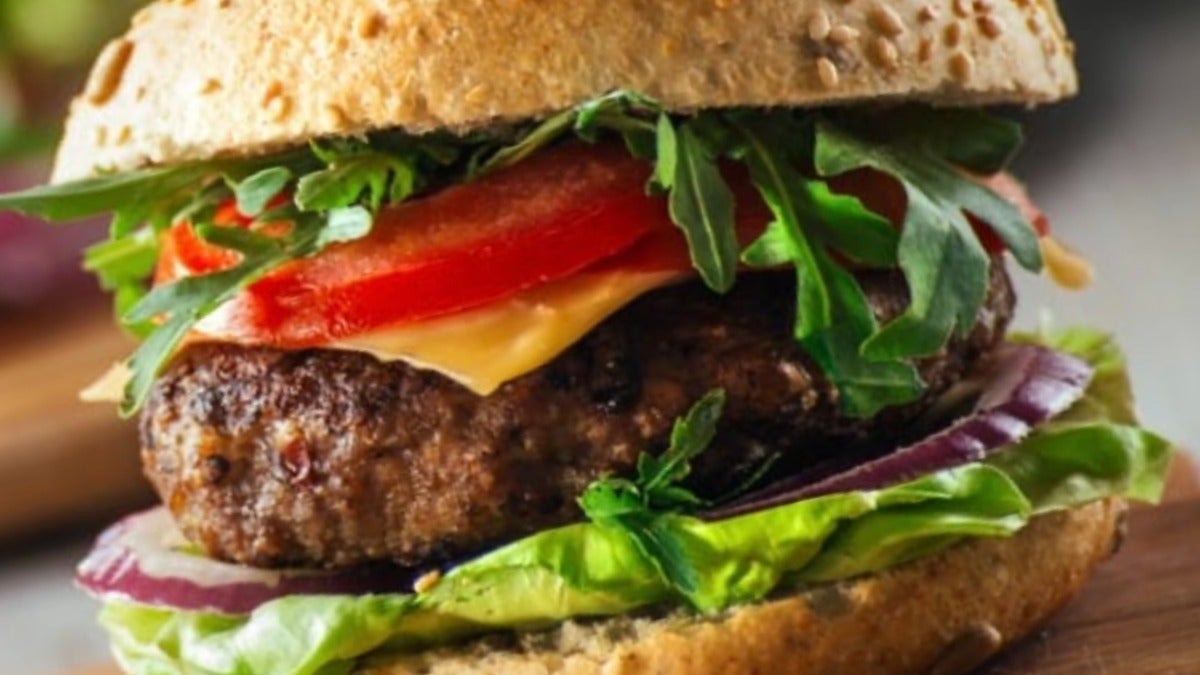 Homemade Gourmet Burger