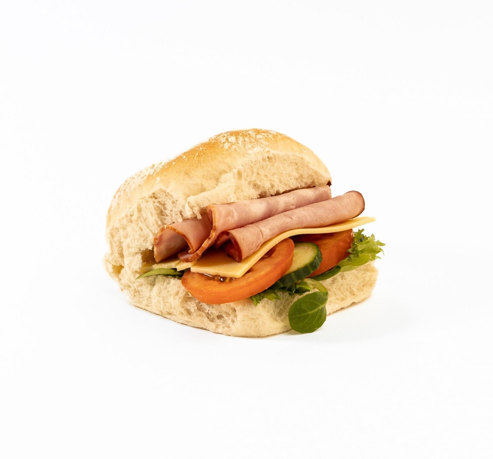 Oven Roasted Ham and Mature Cheddar Roll