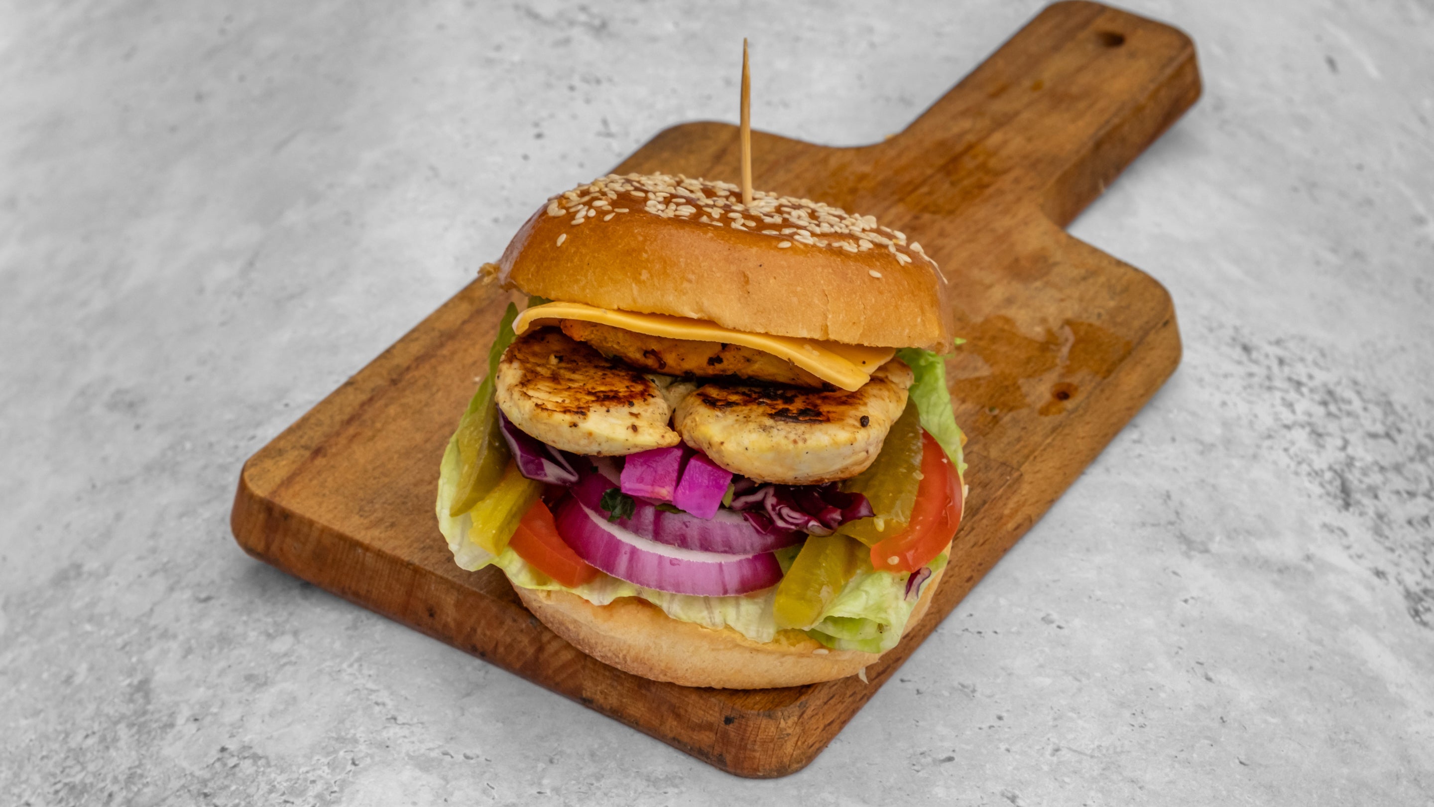 Halloumi Burger
