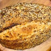 Seven Seeds Rye Sourdough Loaf
