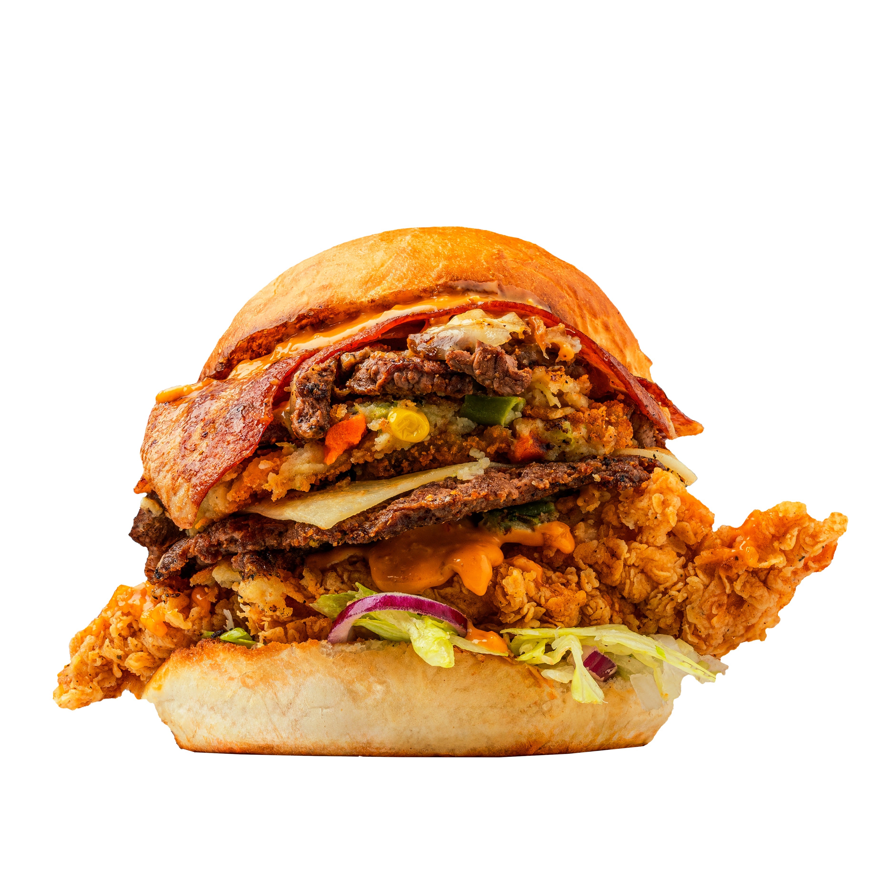 New King Ghidorah Burger