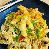 Seafood Yakisoba