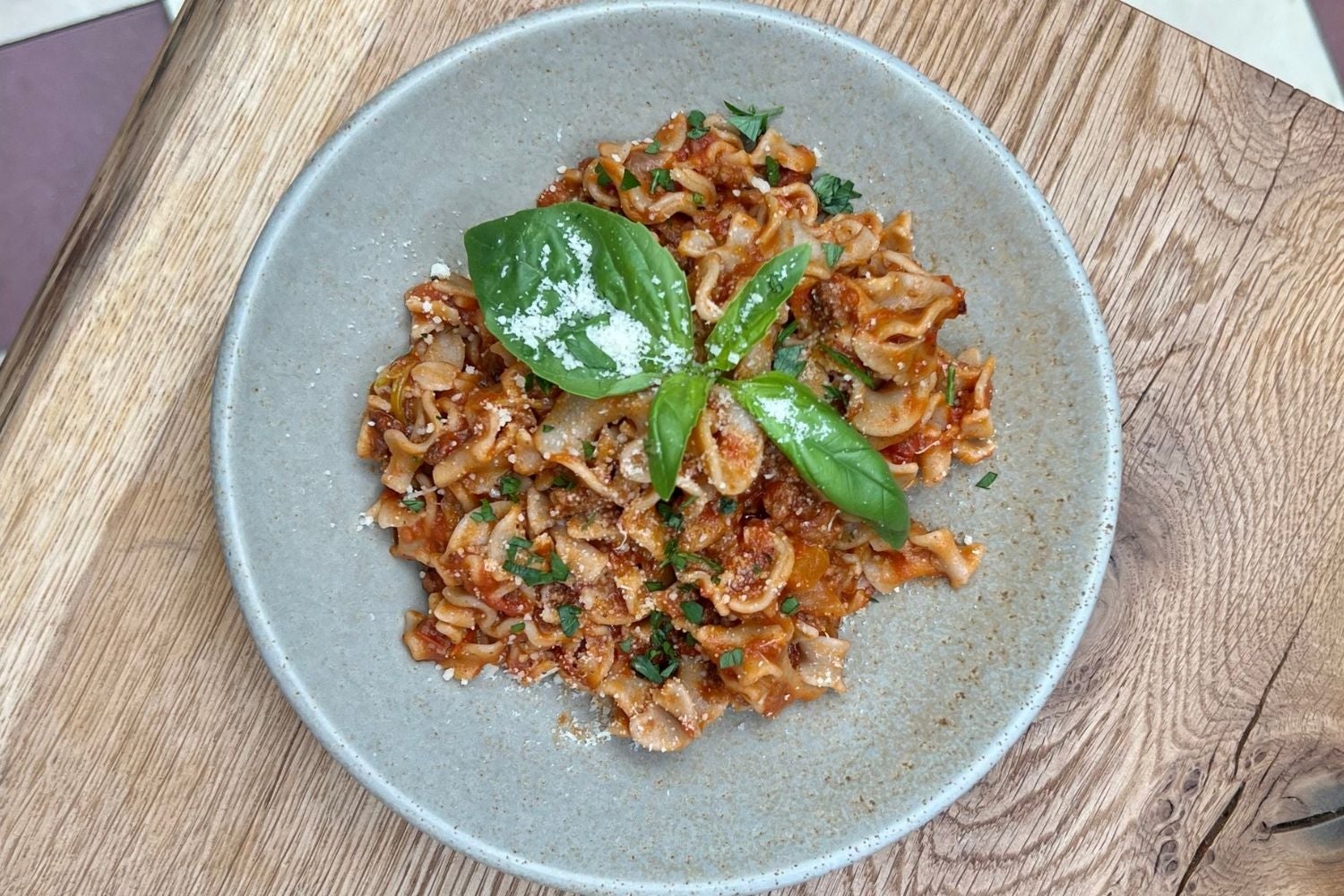 Gluten-Free Mafaldine Ragù