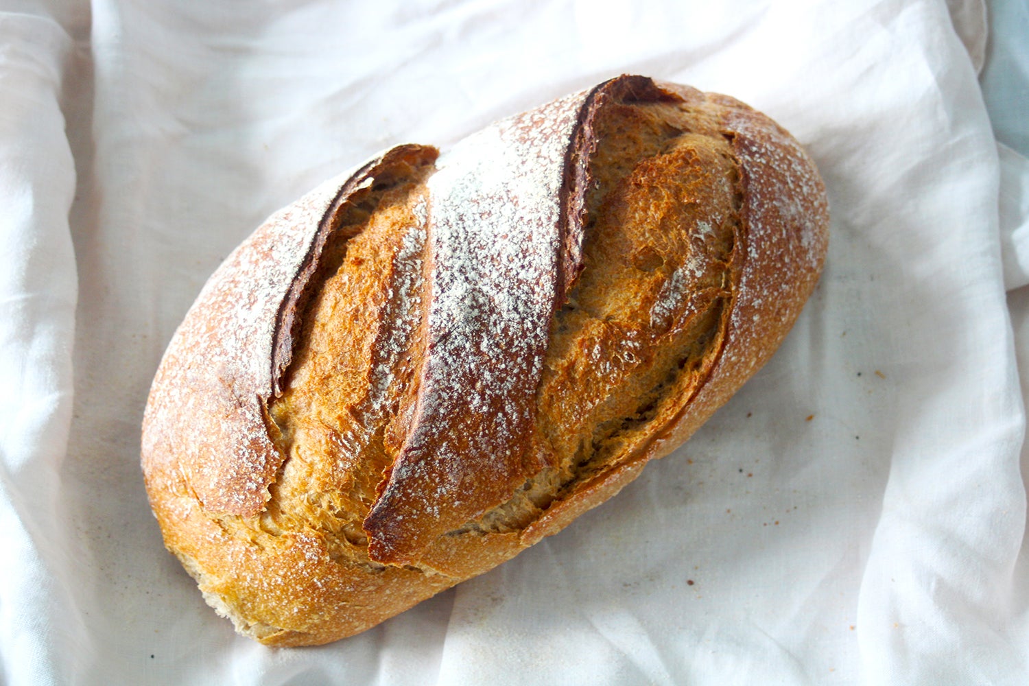 Large Stoneground and Rye Sourdough