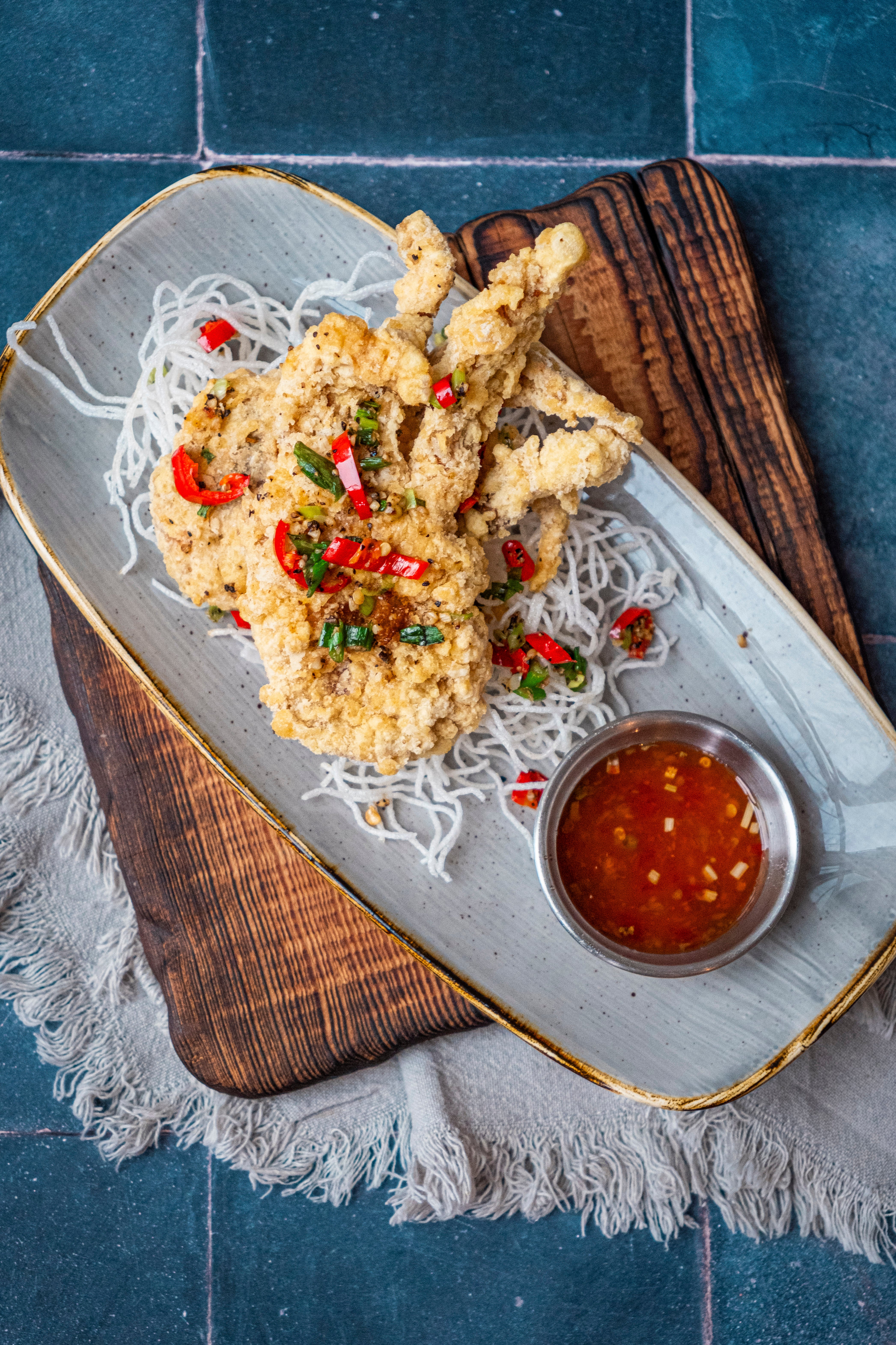 112 Salt & Chilli Pepper Soft Shell Crab 椒盐软壳蟹 (S)