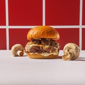 Swiss Mushroom Burger
