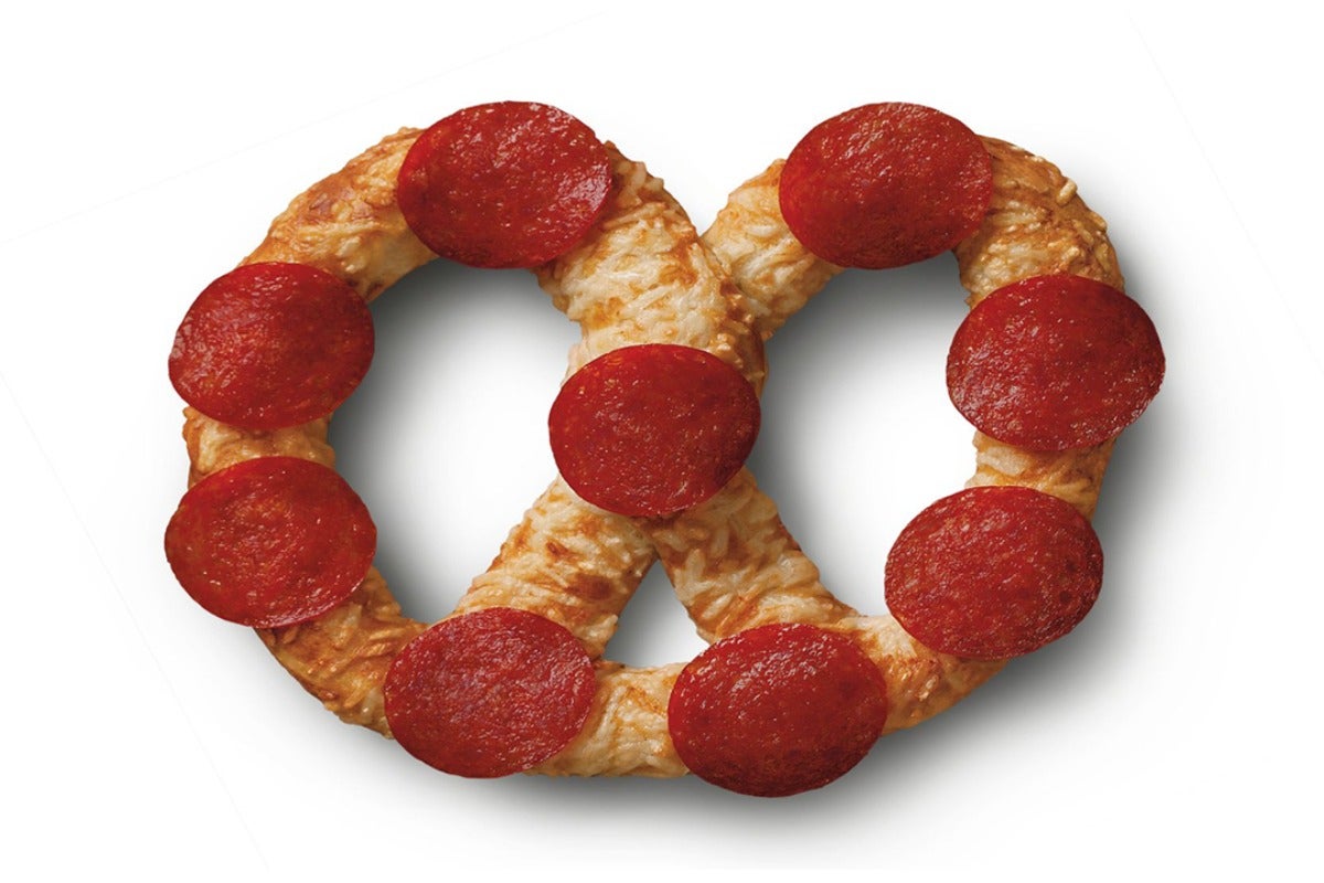 Cheese & Pepperoni Pretzel
