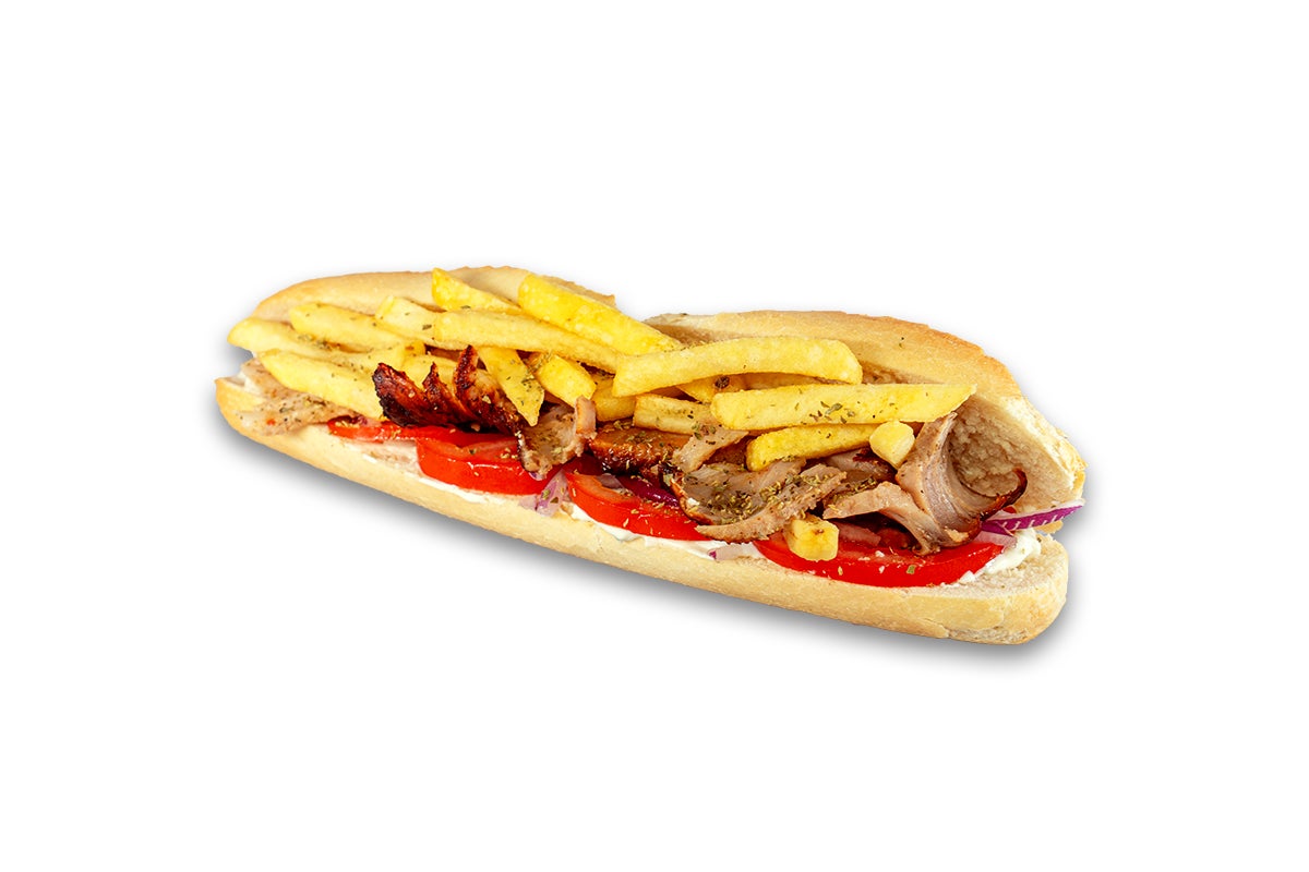Chicken Gyros Baguette (Halal)