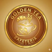 Golden tea cafeteria