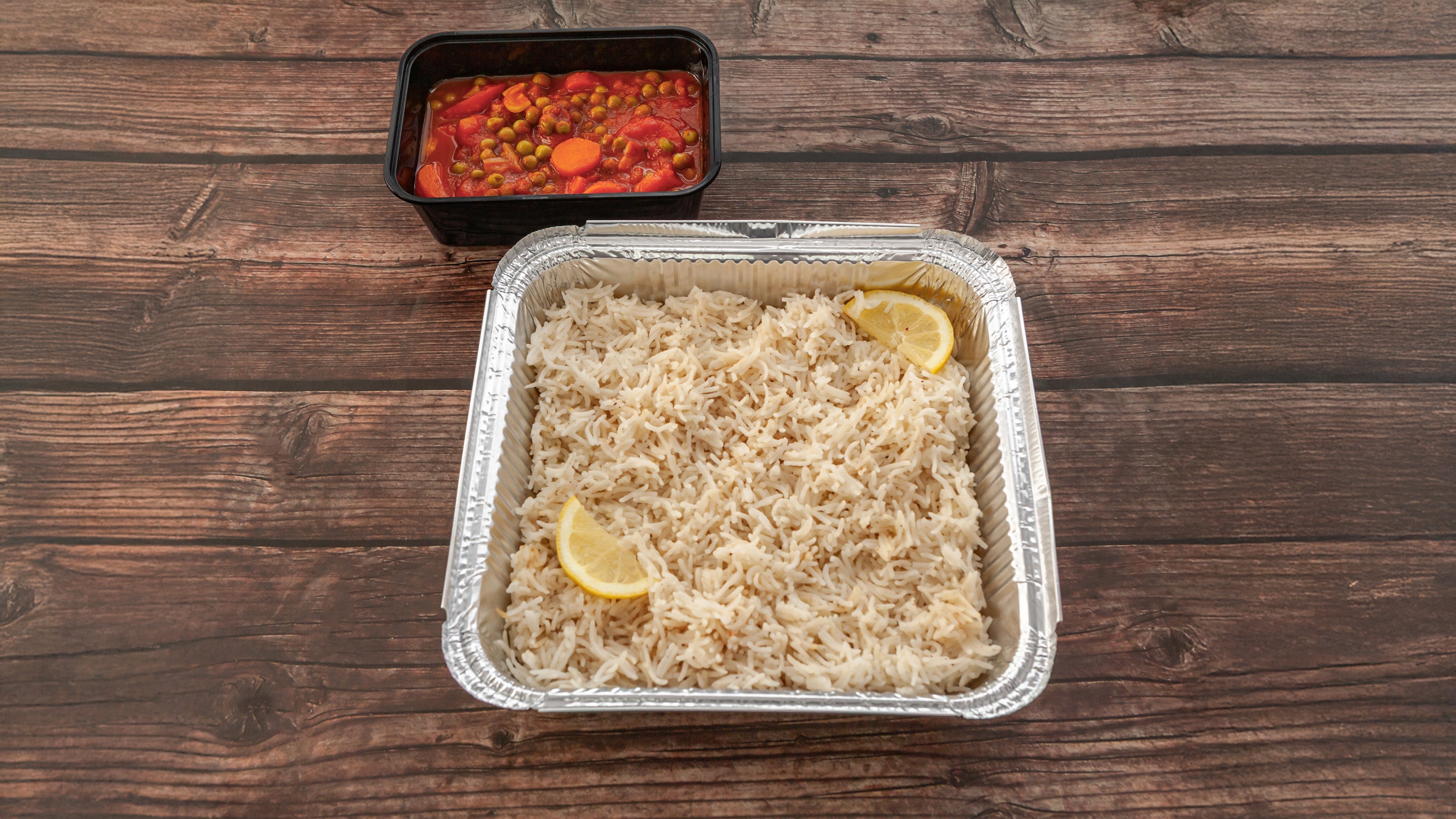 Vegetarian Dish (Rice with Marag)