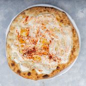 Spicy Labneh Manakeesh