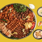 Mixed Grill Tray For 3 To 4 People