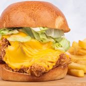 Gladiator Chicken Burger 