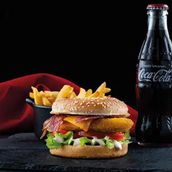 Chicken Beef Bacon Burger Menu 