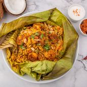 Pothi Prawn Biriyani