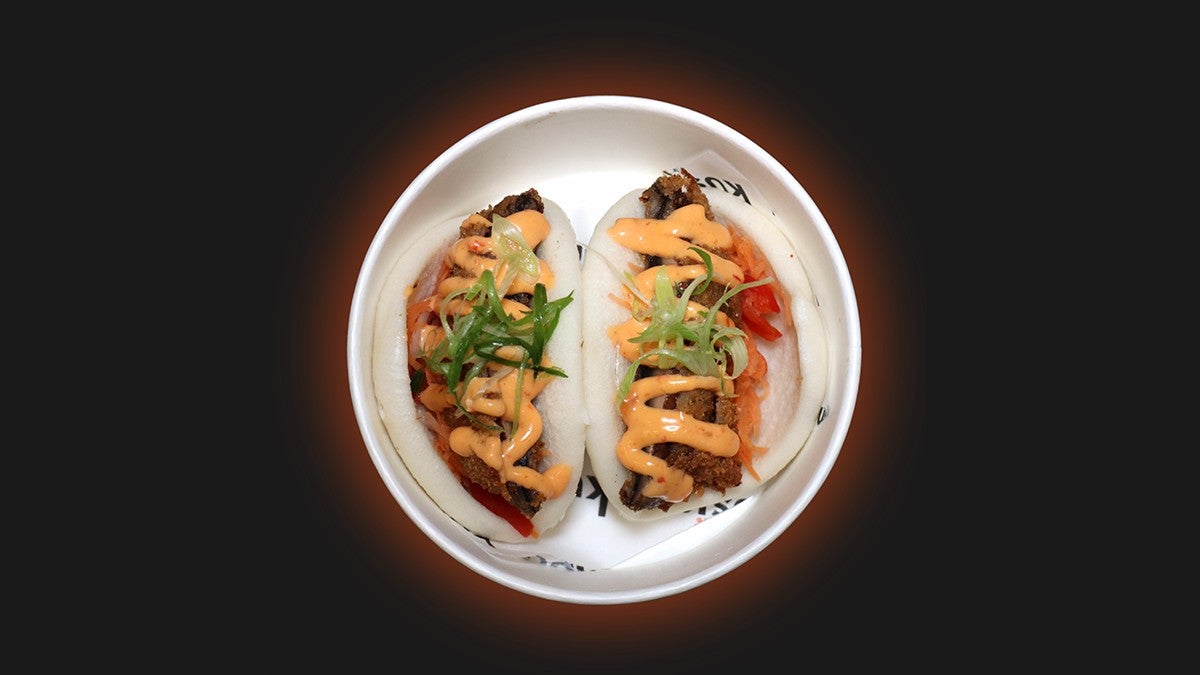 Mushroom Bao (V)