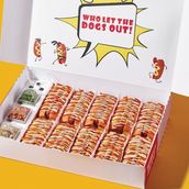 2 x 10 Hotdog Box - 20 Buns